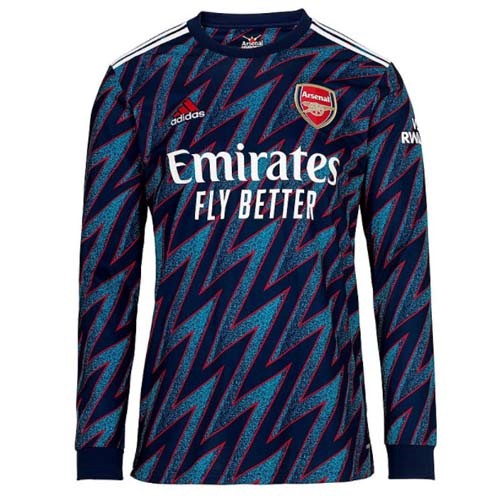 Tailandia Camiseta Arsenal Replica Tercera Ropa ML 2021/22